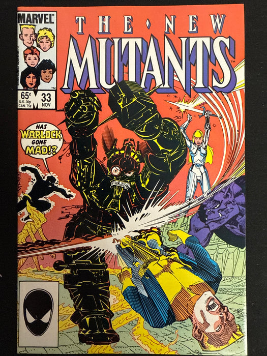 New Mutants # 33 NM (9.4)