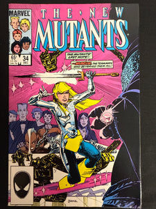 New Mutants # 34 VF/NM (9.0)