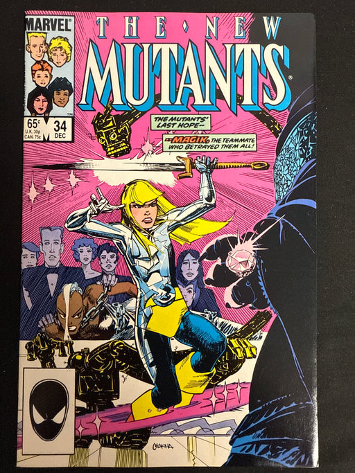 New Mutants # 34 NM (9.4)