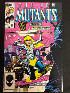 New Mutants # 34 NM (9.4)