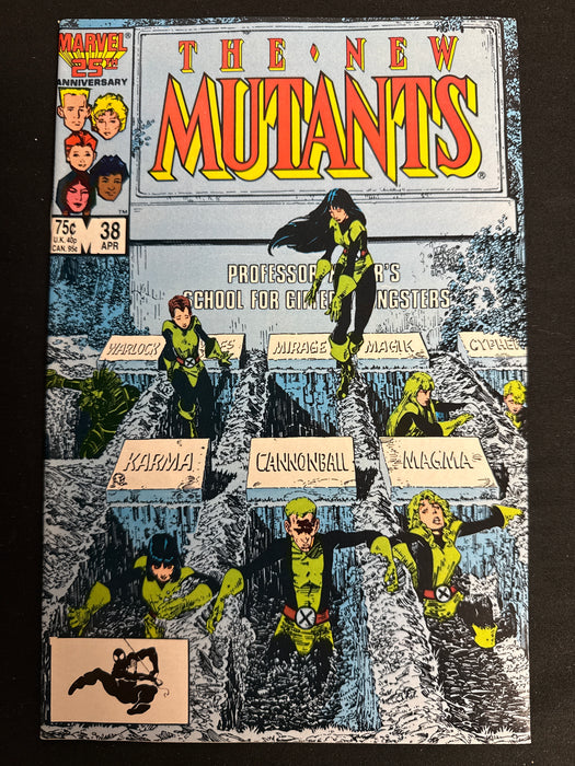 New Mutants # 38 NM (9.4)