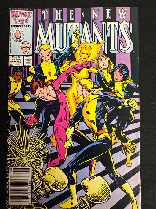 New Mutants # 43 Newsstand VF (8.0)