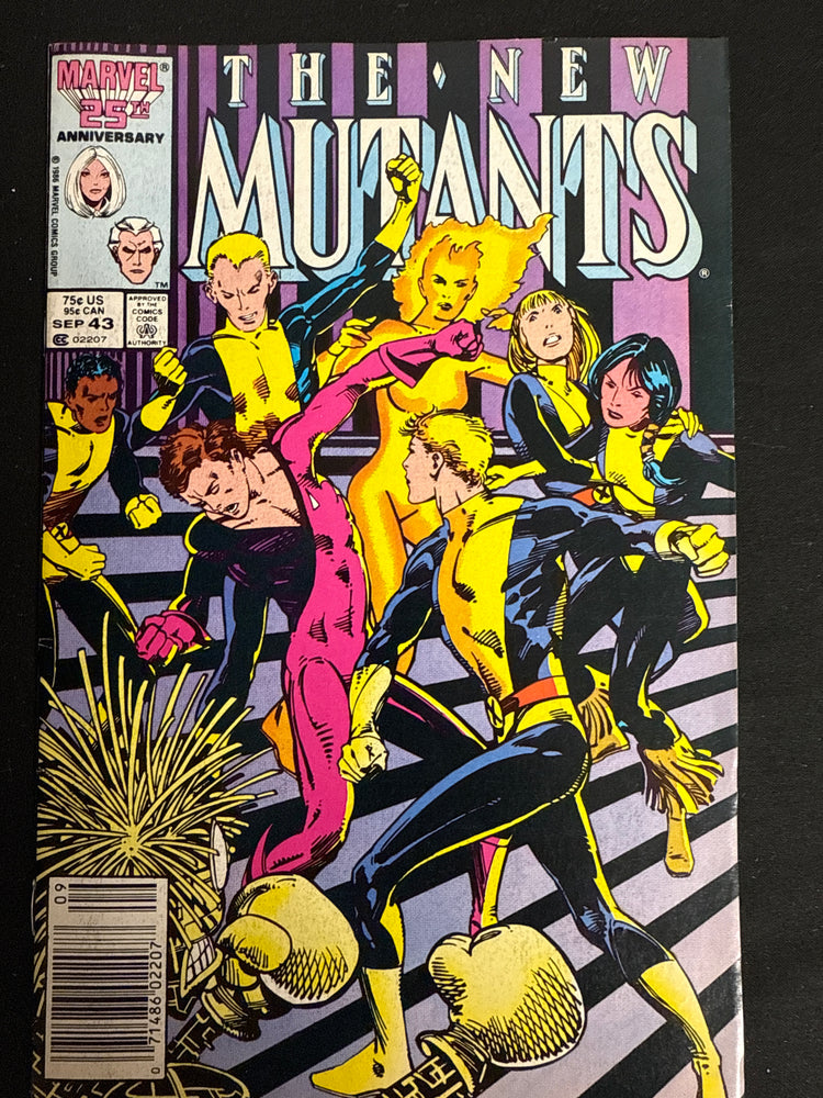 New Mutants # 43 Newsstand VF (8.0)