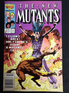 New Mutants # 44 Newsstand VF (8.0)