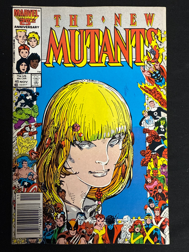 New Mutants # 45 Newsstand VF+ (8.5)
