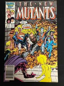 New Mutants # 46 Newsstand VF+ (8.5)