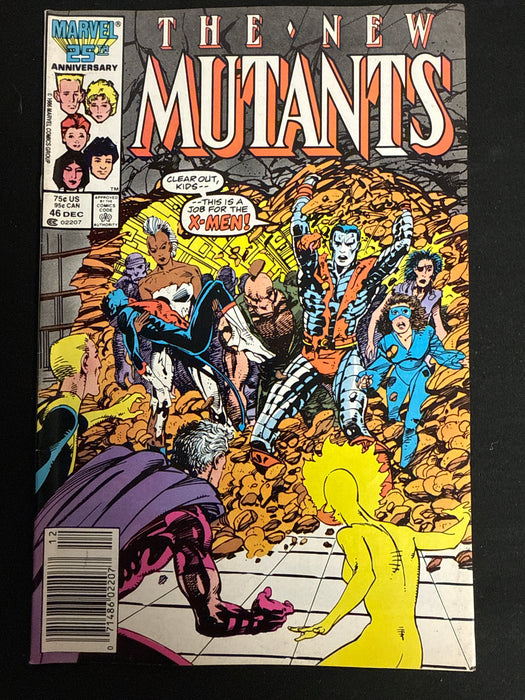 New Mutants # 46 Newsstand VF+ (8.5)