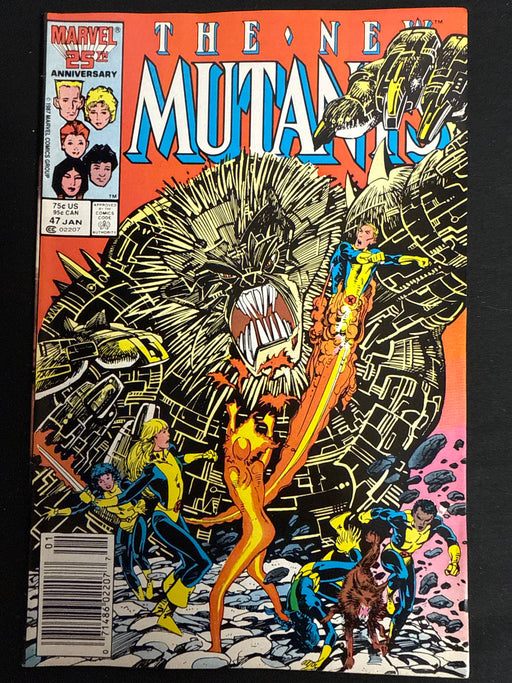 New Mutants # 47 Newsstand VF+ (8.5)