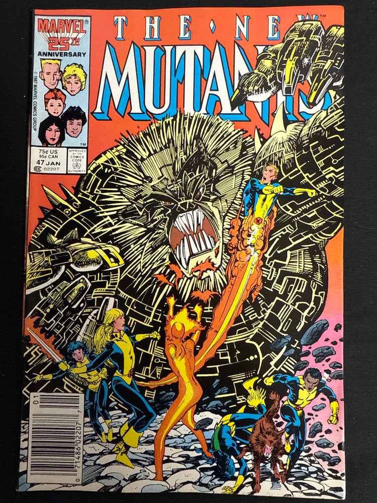 New Mutants # 47 Newsstand VF+ (8.5)