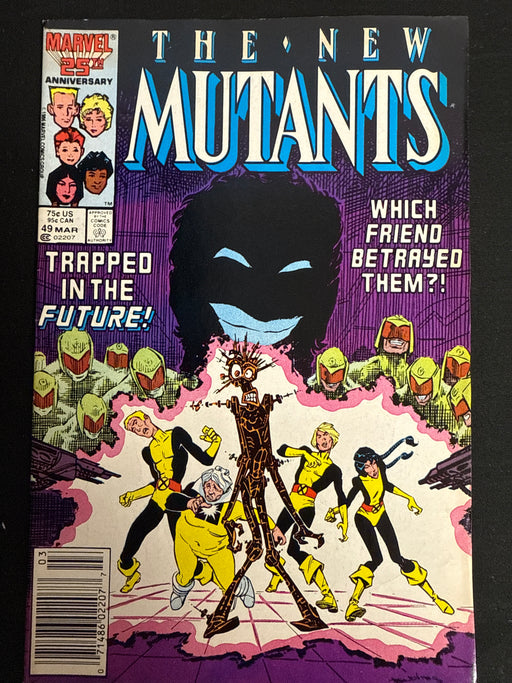 New Mutants # 49 Newsstand FN/VF (7.0)