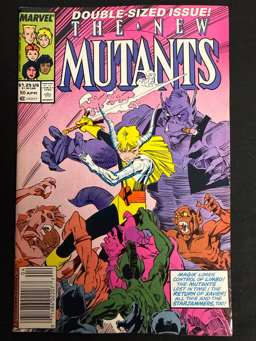 New Mutants # 50 Newsstand VF+ (8.5)