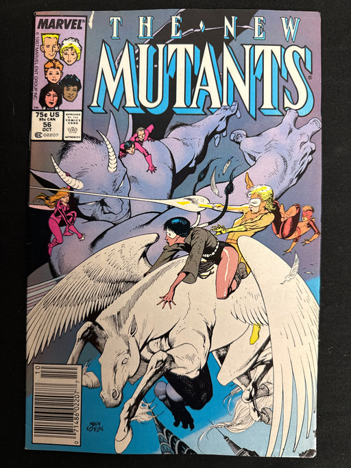 New Mutants # 56 Newsstand NM- (9.2)