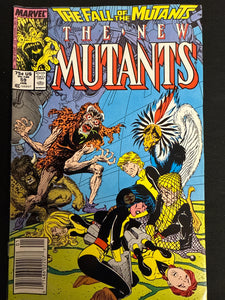 New Mutants # 59 Newsstand VF- (7.5)