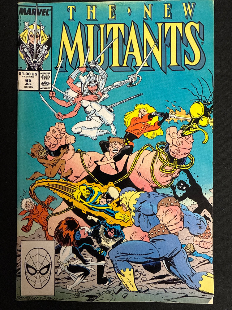 New Mutants # 65 VF+ (8.5)