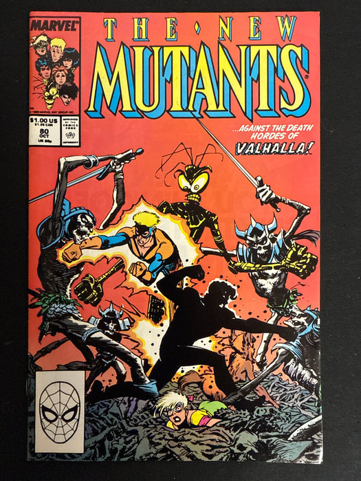 New Mutants # 80 NM (9.4)