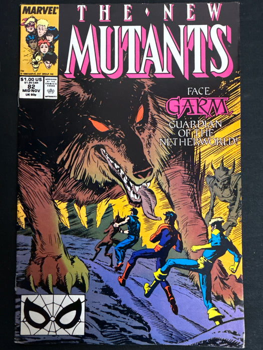 New Mutants # 82  VF/NM (9.0)