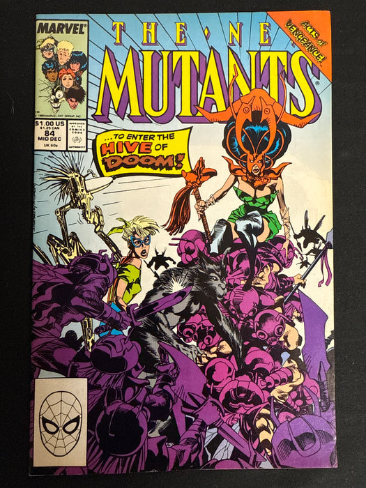 New Mutants # 84  NM- (9.2)