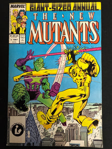 New Mutants Annual #  3 VF- (7.5)