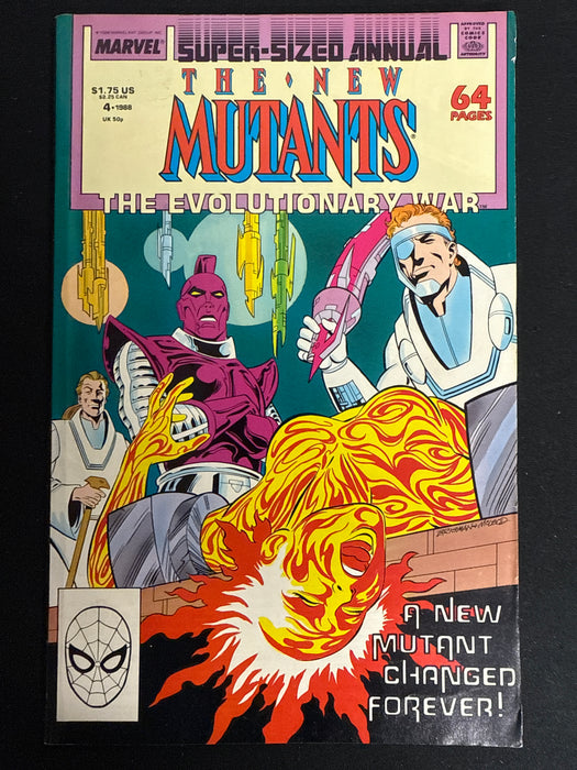 New Mutants Annual #  4 VF (8.0)