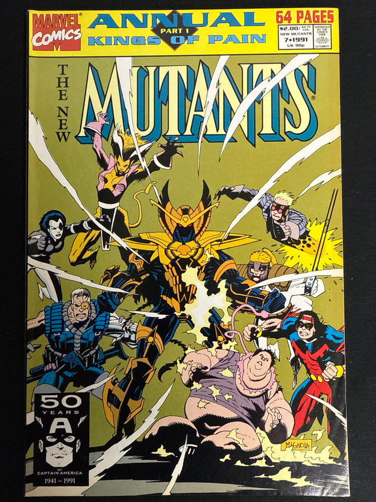 New Mutants Annual #  7 NM (9.4)