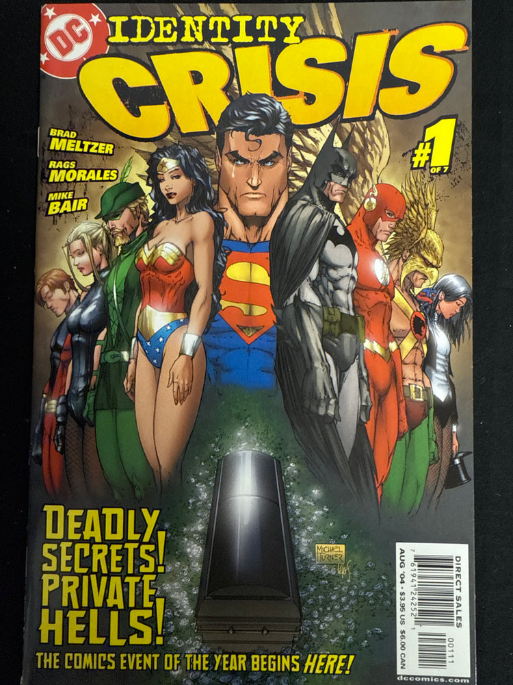 Identity Crisis #  1 First Printing NM (9.4)