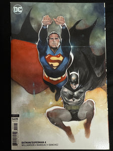 Batman / Superman #  4 Olivier Coipel Cardstock Variant Cover NM/MT (9.8)