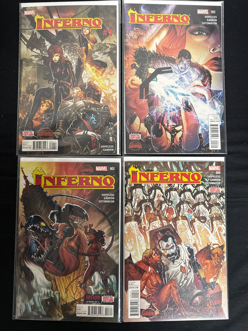 Inferno #  1-4  NM/MT (9.8)