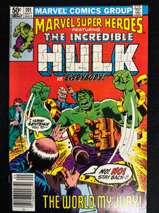 Marvel Super-Heroes #101  Newsstand VF (8.0)