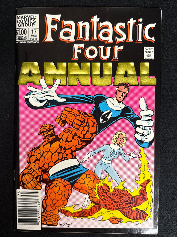 Fantastic Four Annual # 17 Newsstand NM- (9.2)