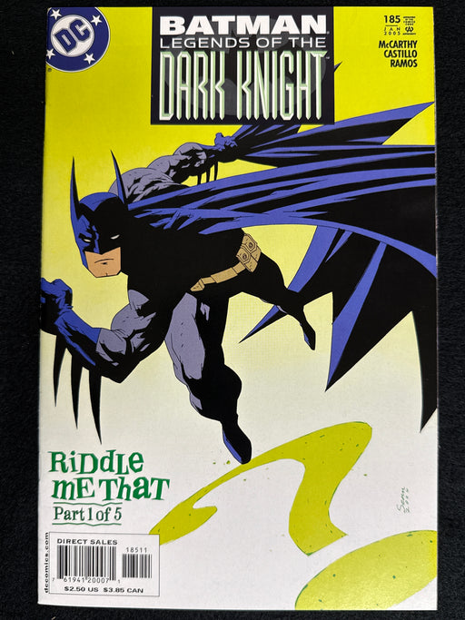 Batman: Legends of the Dark Knight #185  NM/MT (9.8)