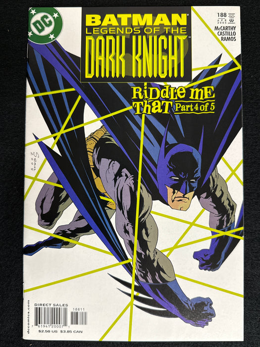 Batman: Legends of the Dark Knight #188  NM+ (9.6)