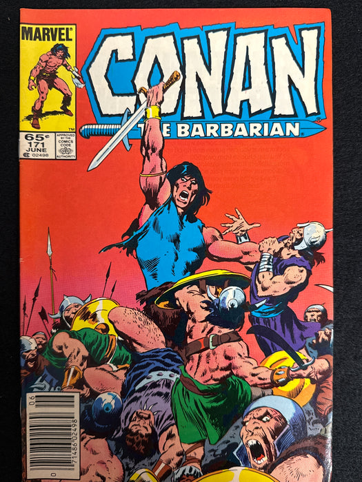 Conan the Barbarian #171  Newsstand VF (8.0)