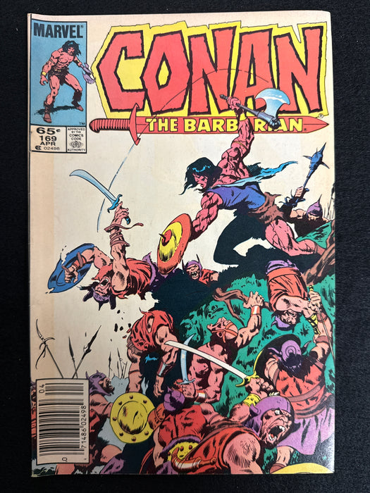 Conan the Barbarian #169  Newsstand FN (6.0)