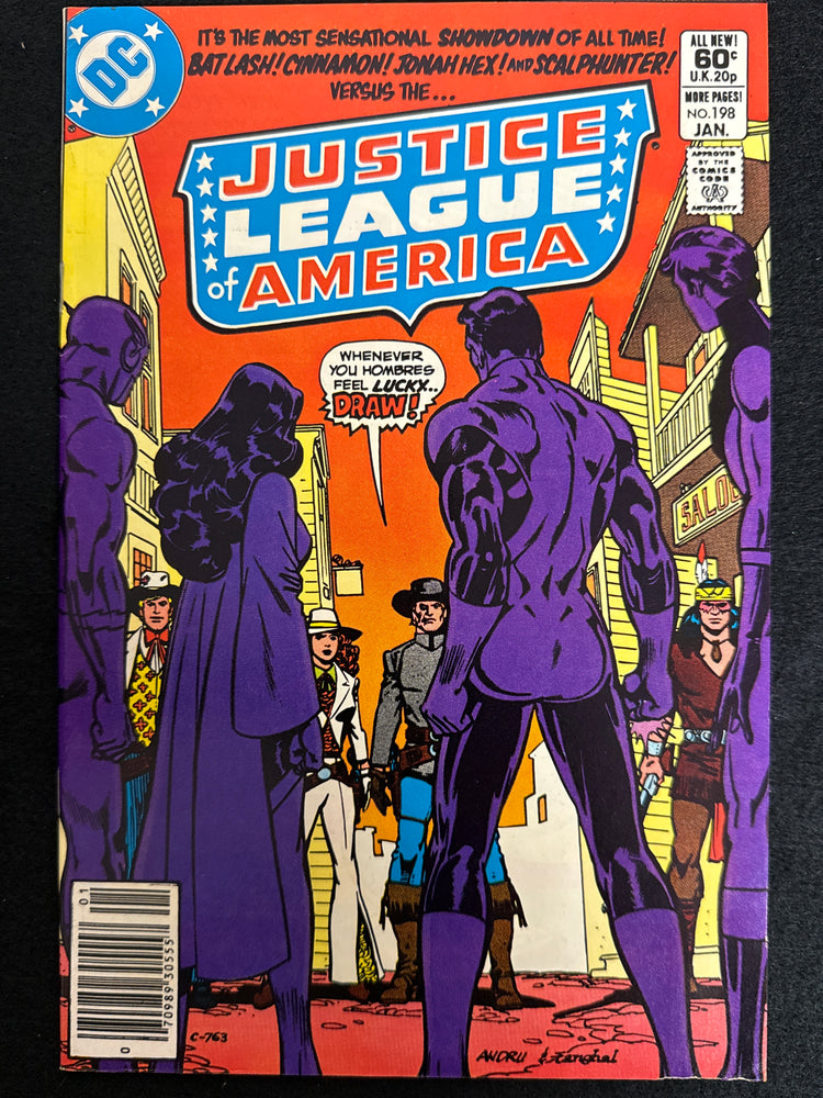 Justice League of America #198  Newsstand Vol. 23 VF/NM (9.0)