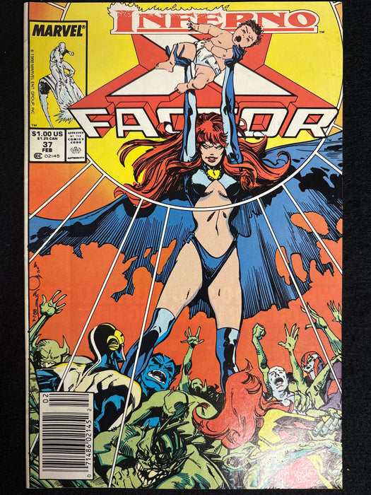 X-Factor # 37 Newsstand FN+ (6.5)