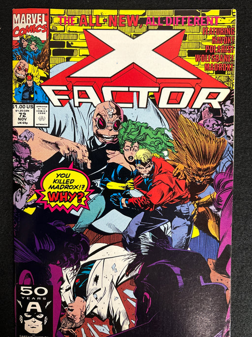 X-Factor # 72 VF- (7.5)