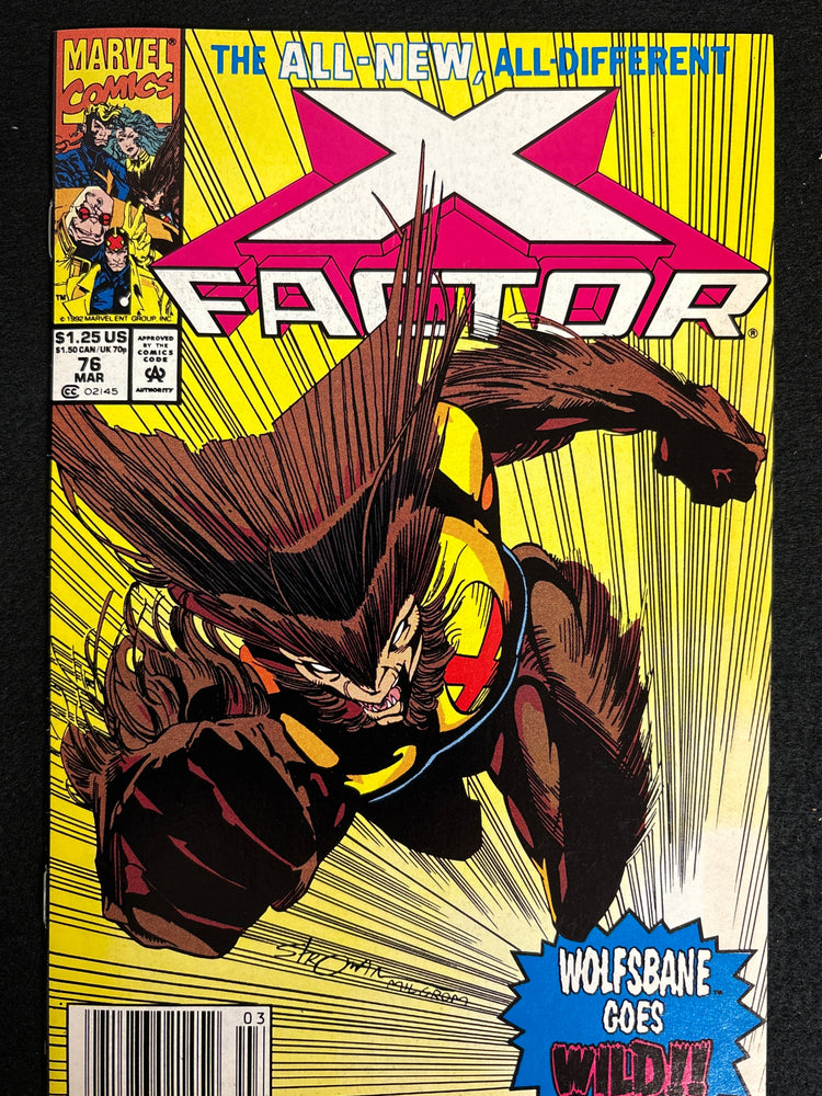 X-Factor # 76 Newsstand NM- (9.2)
