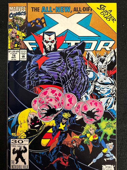 X-Factor # 78 NM- (9.2)
