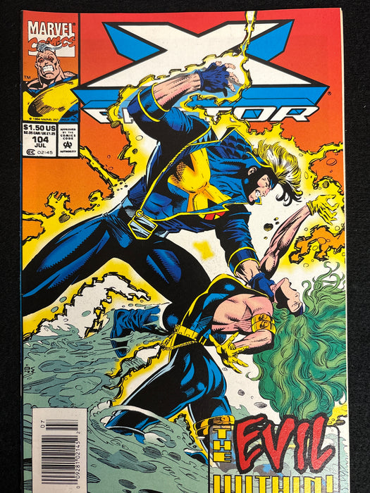 X-Factor #104  Newsstand NM- (9.2)