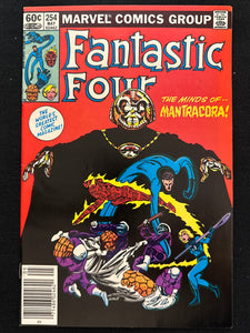 Fantastic Four #254  Newsstand VF+ (8.5)