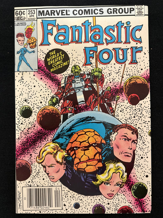 Fantastic Four #253  Newsstand NM- (9.2)