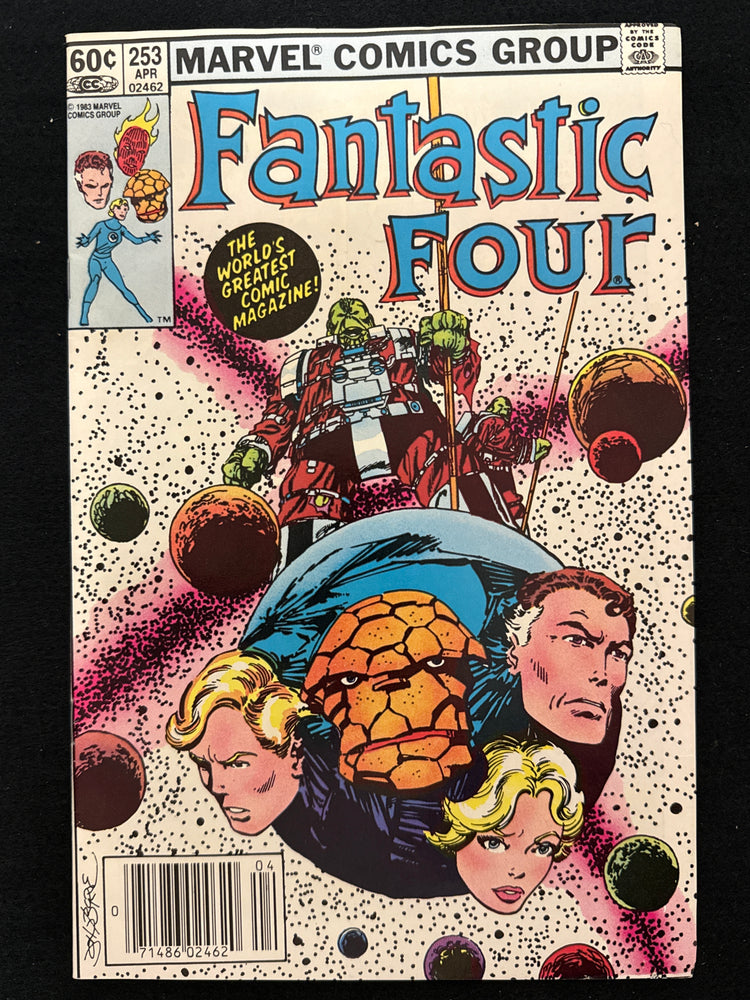 Fantastic Four #253  Newsstand NM- (9.2)