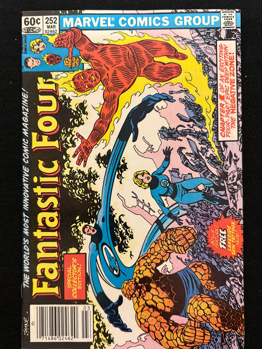 Fantastic Four #252  Newsstand VF (8.0)