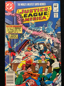 Justice League of America #205  Newsstand Vol. 23 NM- (9.2)