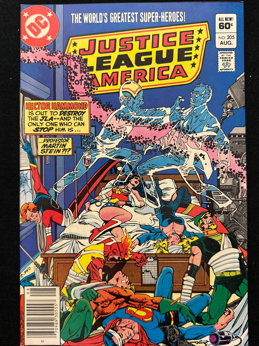 Justice League of America #205  Newsstand Vol. 23 NM- (9.2)