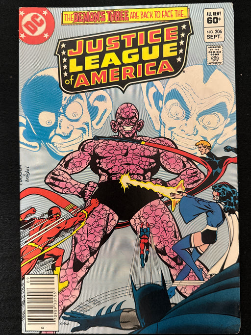 Justice League of America #206  Newsstand Vol. 23 VF (8.0)