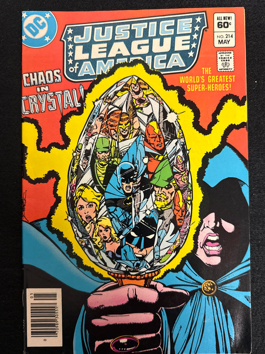 Justice League of America #214  Newsstand Vol. 24 VF (8.0)