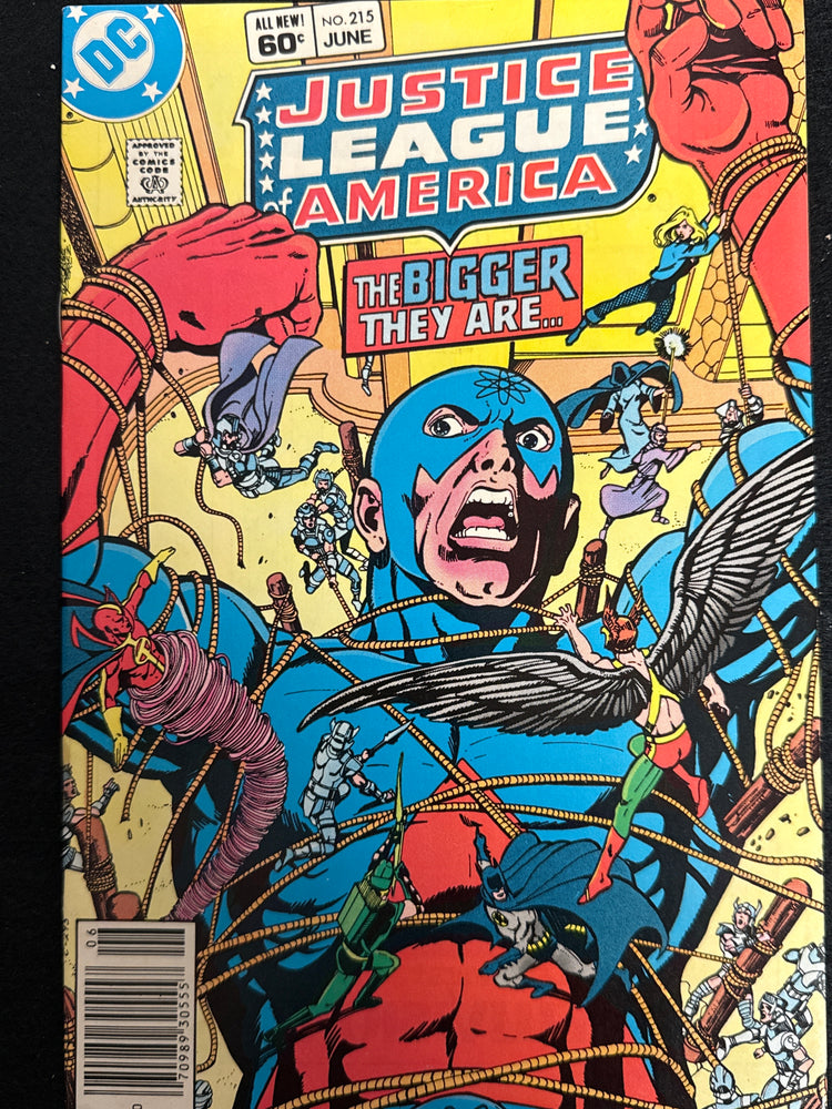 Justice League of America #215  Newsstand Vol. 24 FN/VF (7.0)