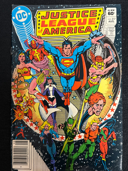 Justice League of America #217  Newsstand Vol. 24 GD (2.0)