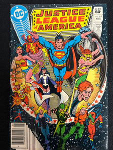 Justice League of America #217  Newsstand Vol. 24 GD (2.0)